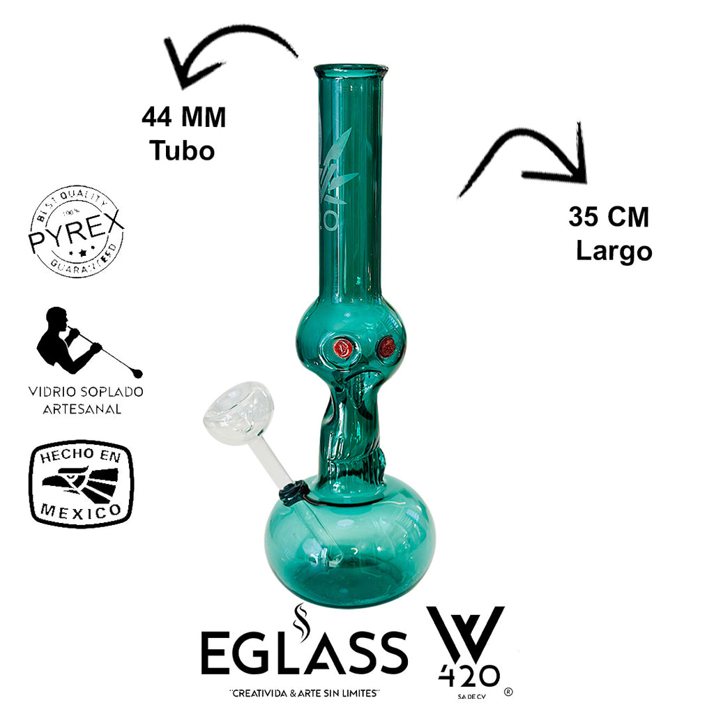 Bong Pyrex W420 Aqua 04