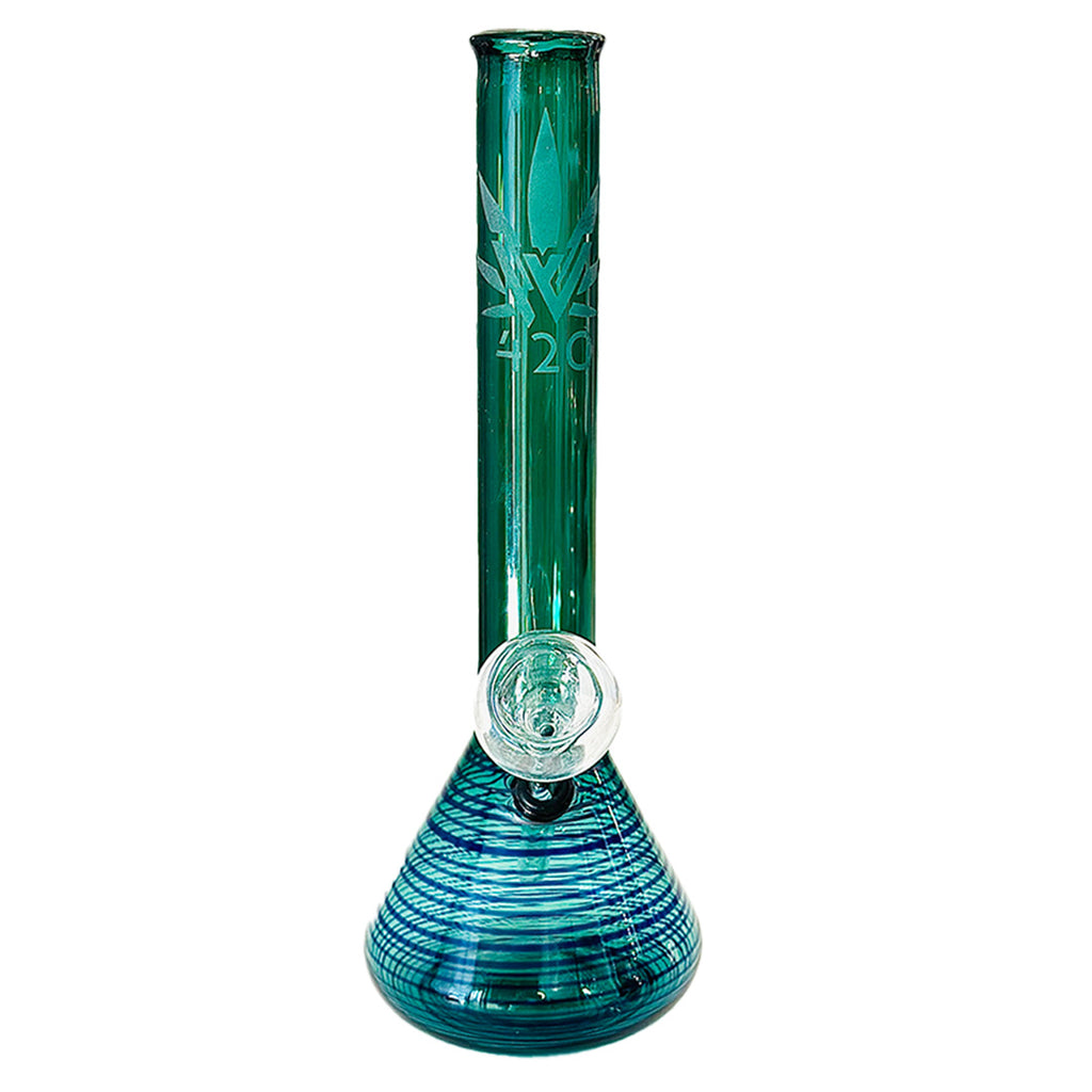 Bong Pyrex W420 Aqua 00