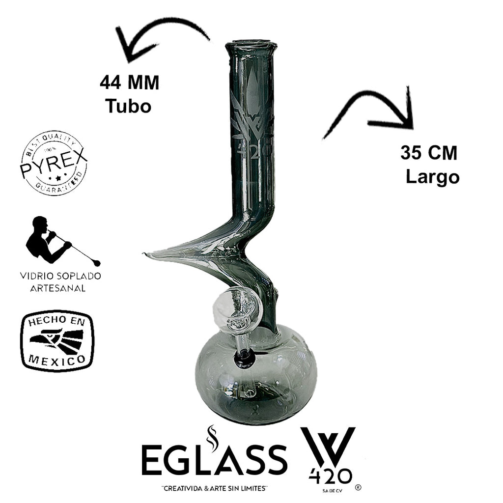 Bong Pyrex W420 Black 01