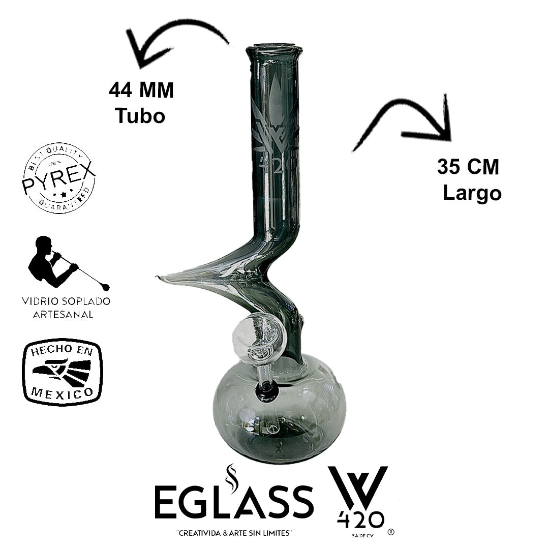 Bong Pyrex W420 Black 01