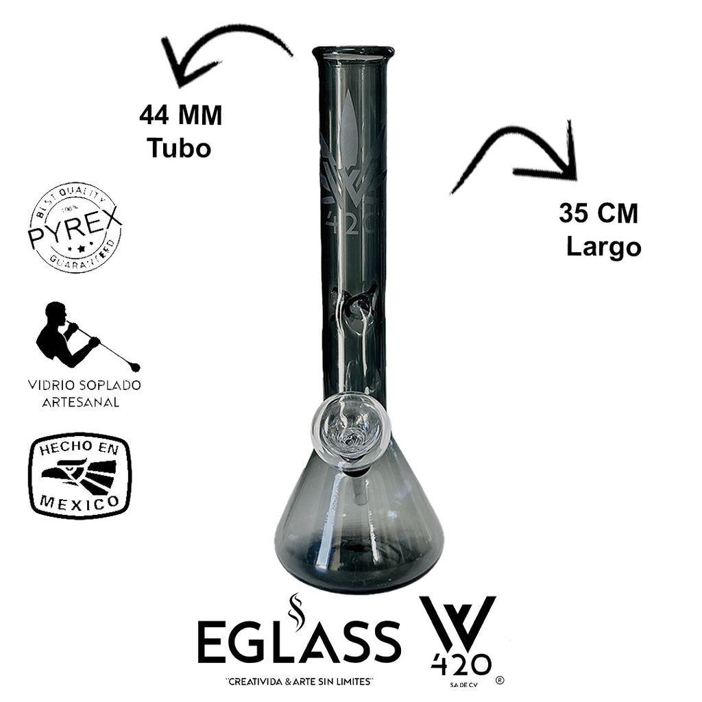 Bong Pyrex W420 Black 04