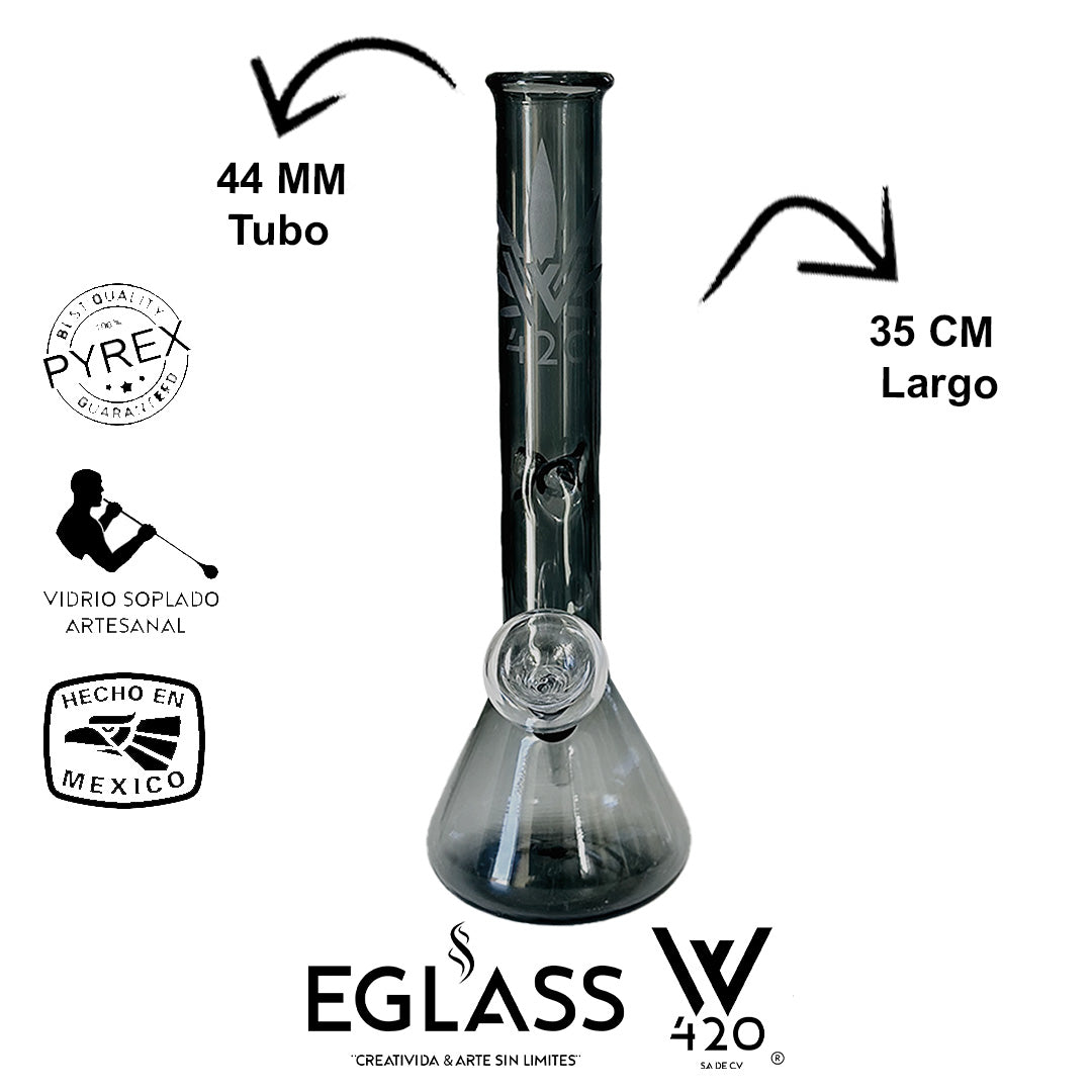 Bong Pyrex W420 Black 04