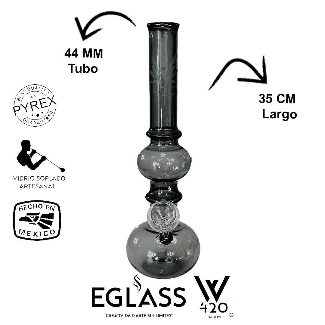 Bong Pyrex W420 Black 07
