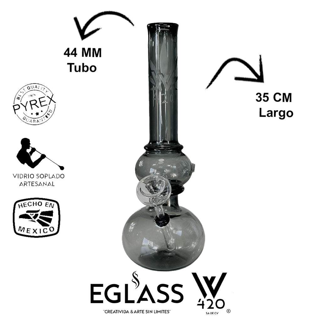 Bong Pyrex W420 Black 11