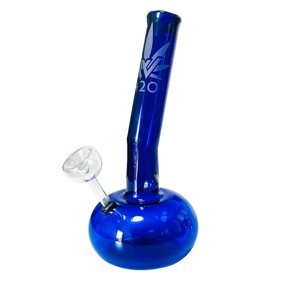 Bong Pyrex W420 Blue 05