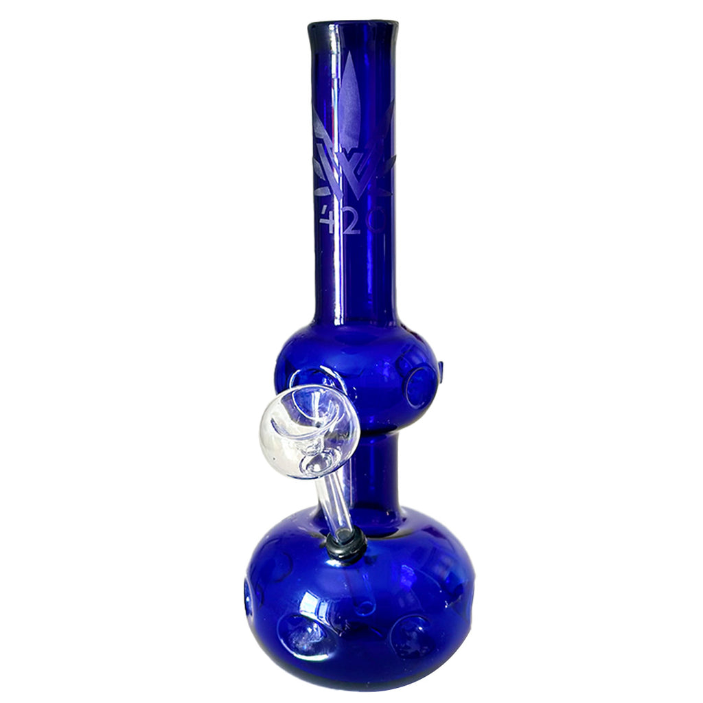 Bong Pyrex W420 Blue 11
