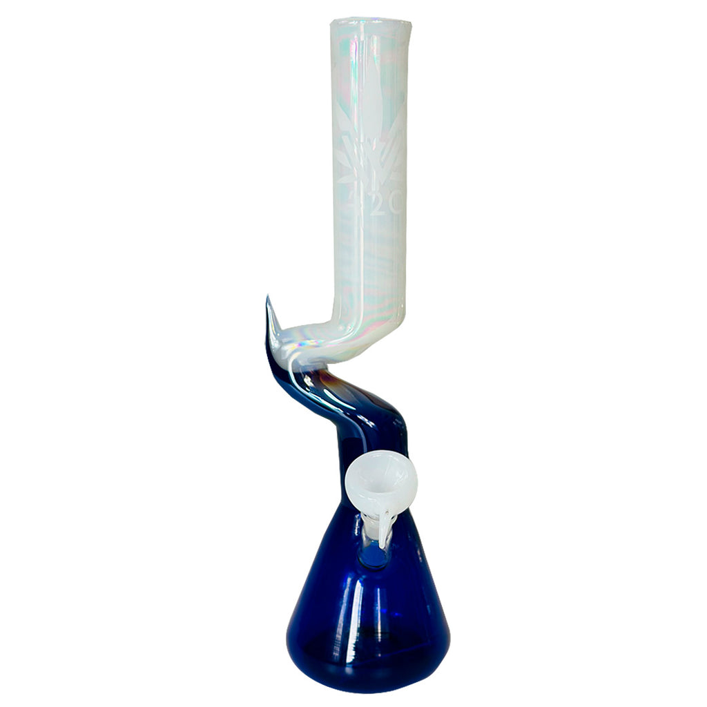 Bong Pyrex W420 Blue 21