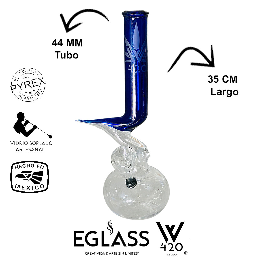 Bong Pyrex W420 Doble C 04
