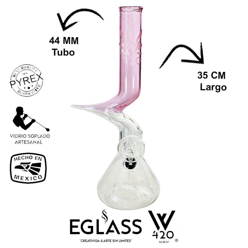 Bong Pyrex W420 Doble C 06
