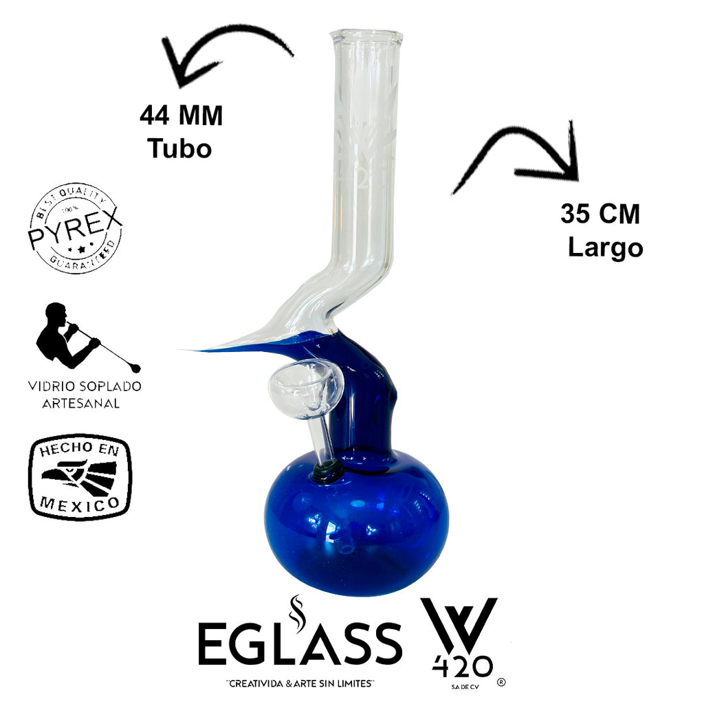 Bong Pyrex W420 Doble C 08