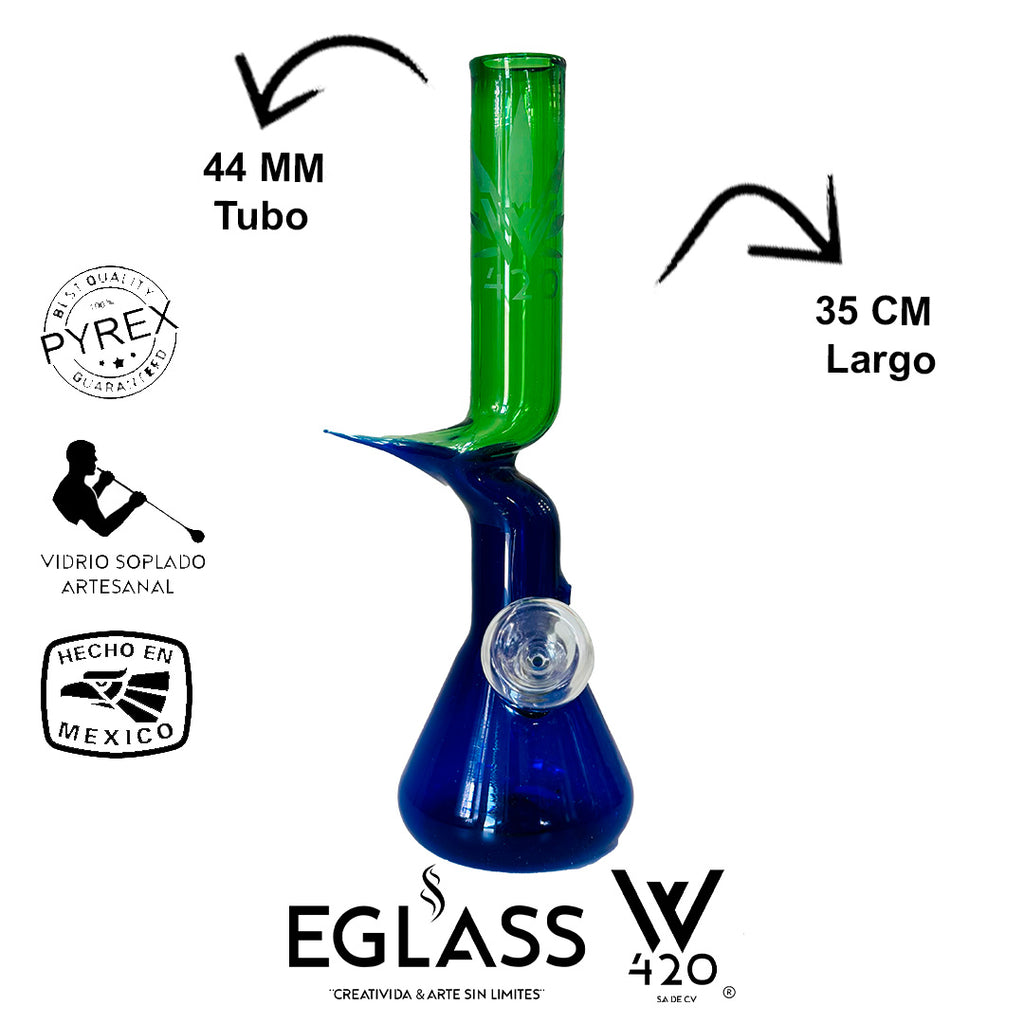 Bong Pyrex W420 Doble C 10