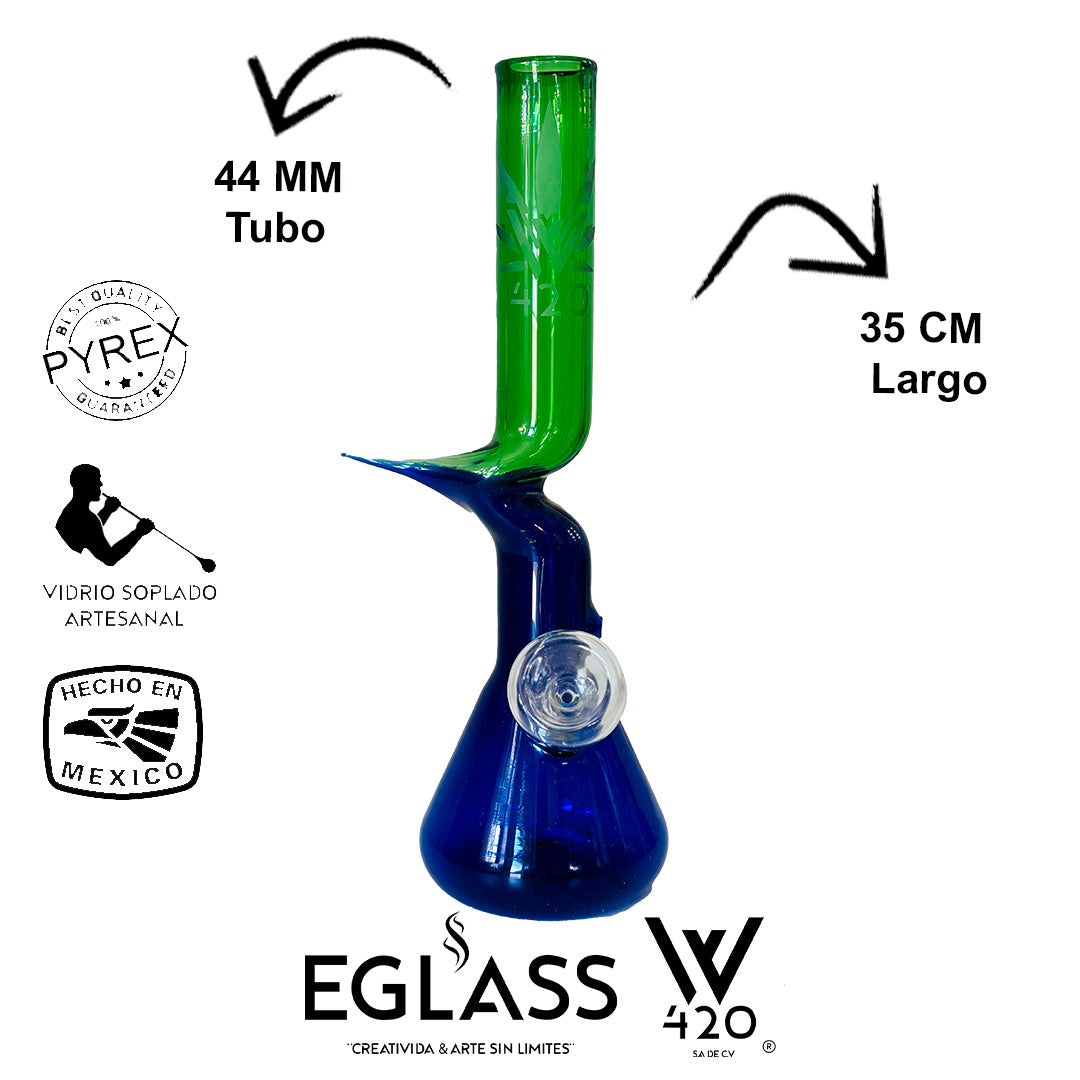 Bong Pyrex W420 Doble C 10