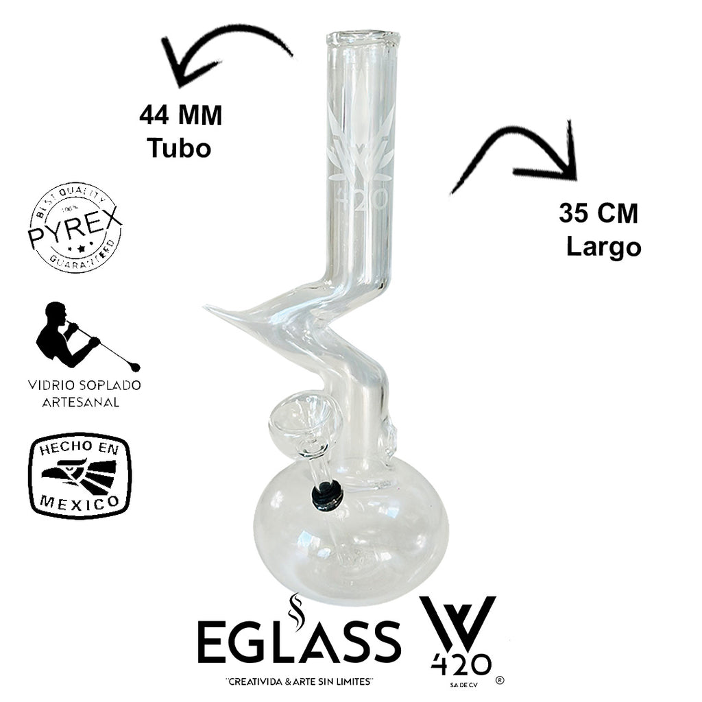Bong Pyrex W420 Glass 05