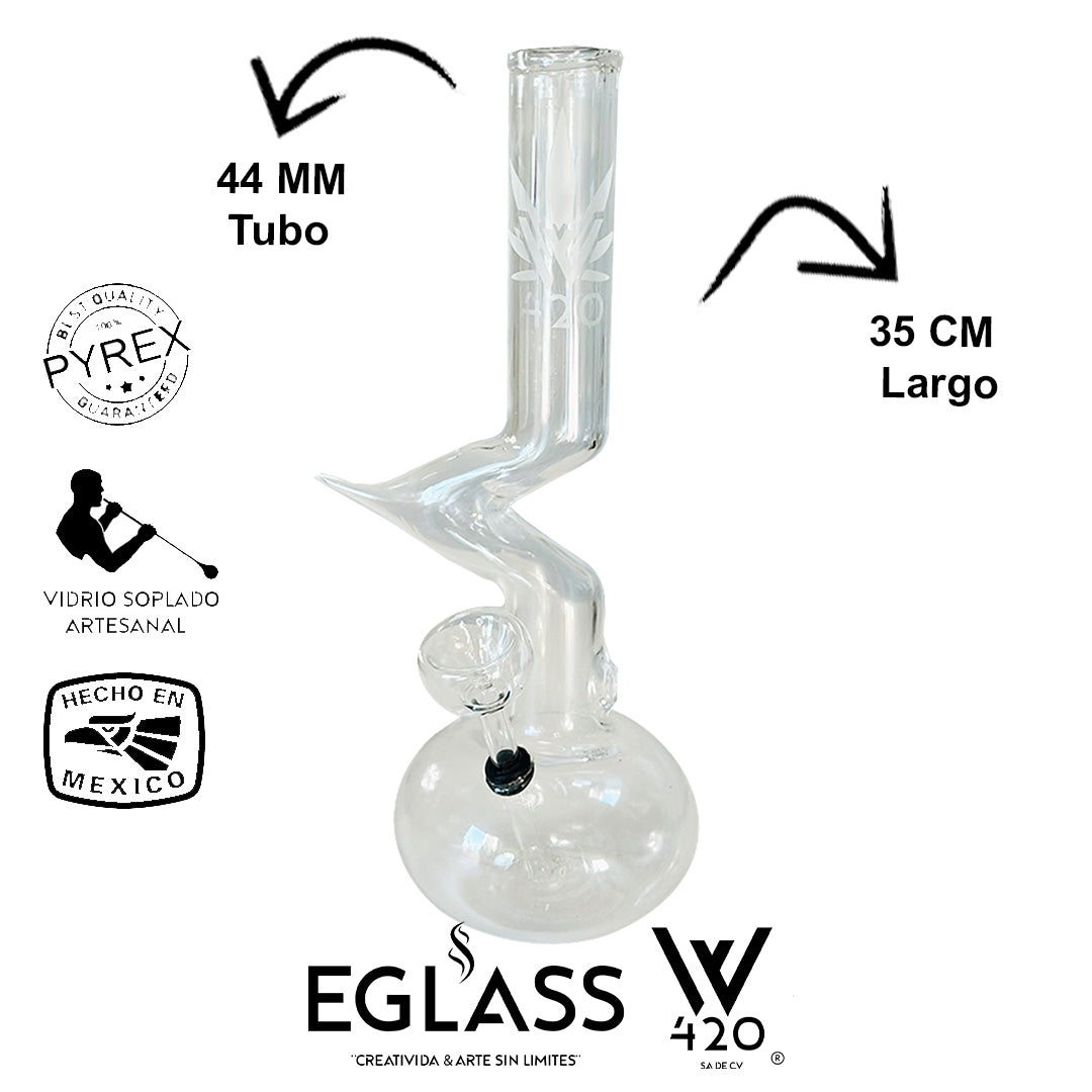 Bong Pyrex W420 Glass 05