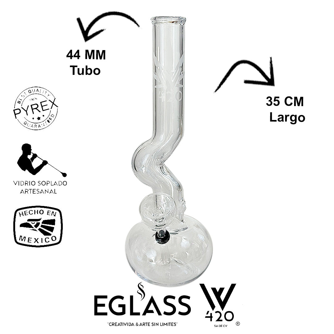 Bong Pyrex W420 Glass 06