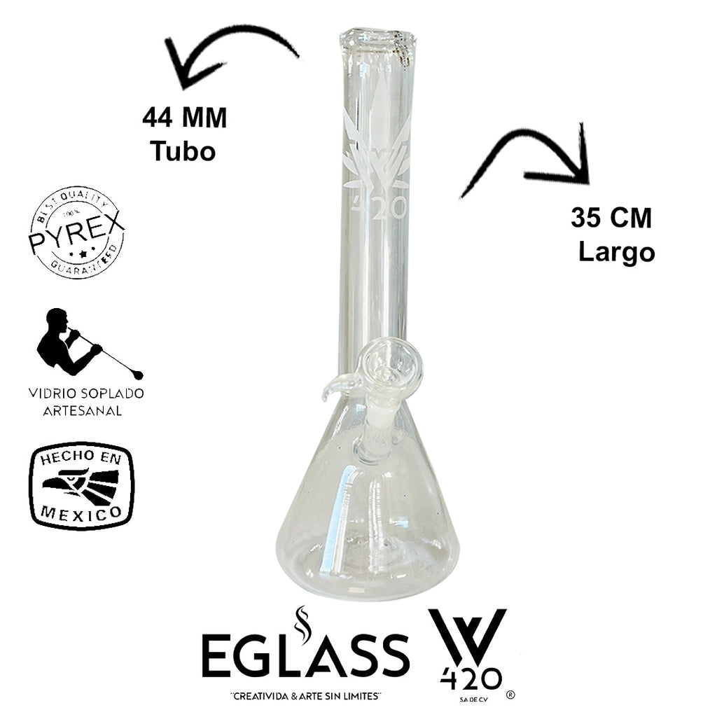 Bong Pyrex W420 Glass 07
