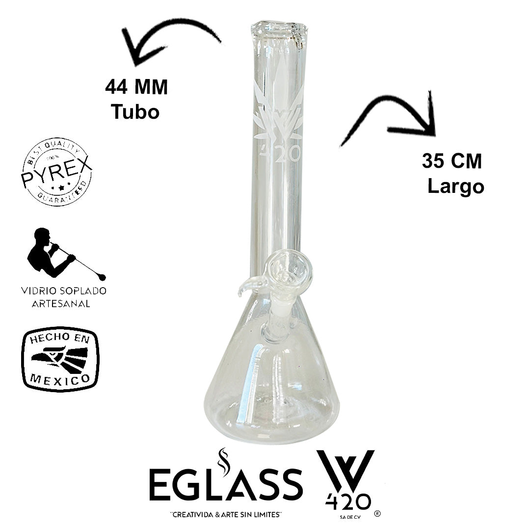 Bong Pyrex W420 Glass 07