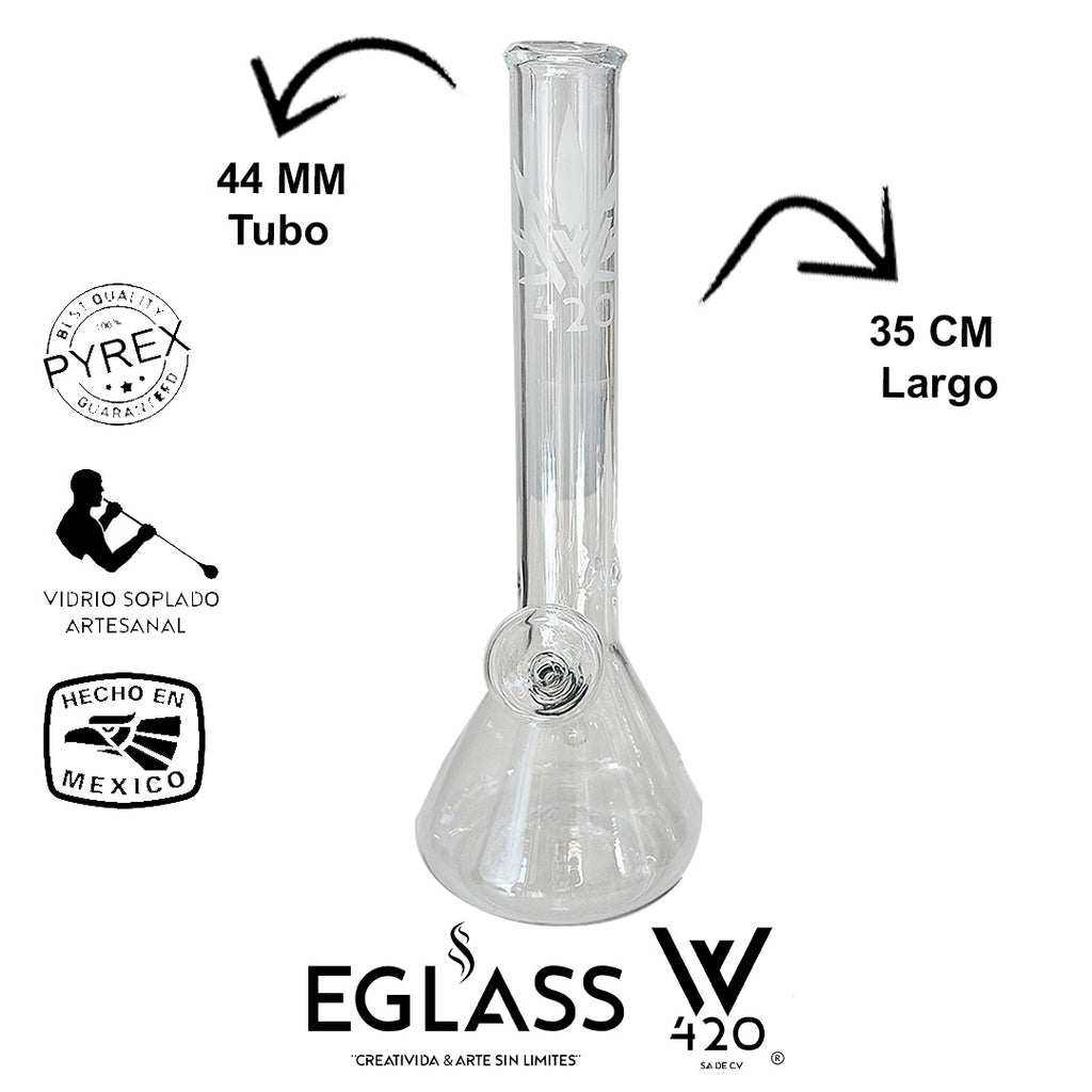 Bong Pyrex W420 Glass 08