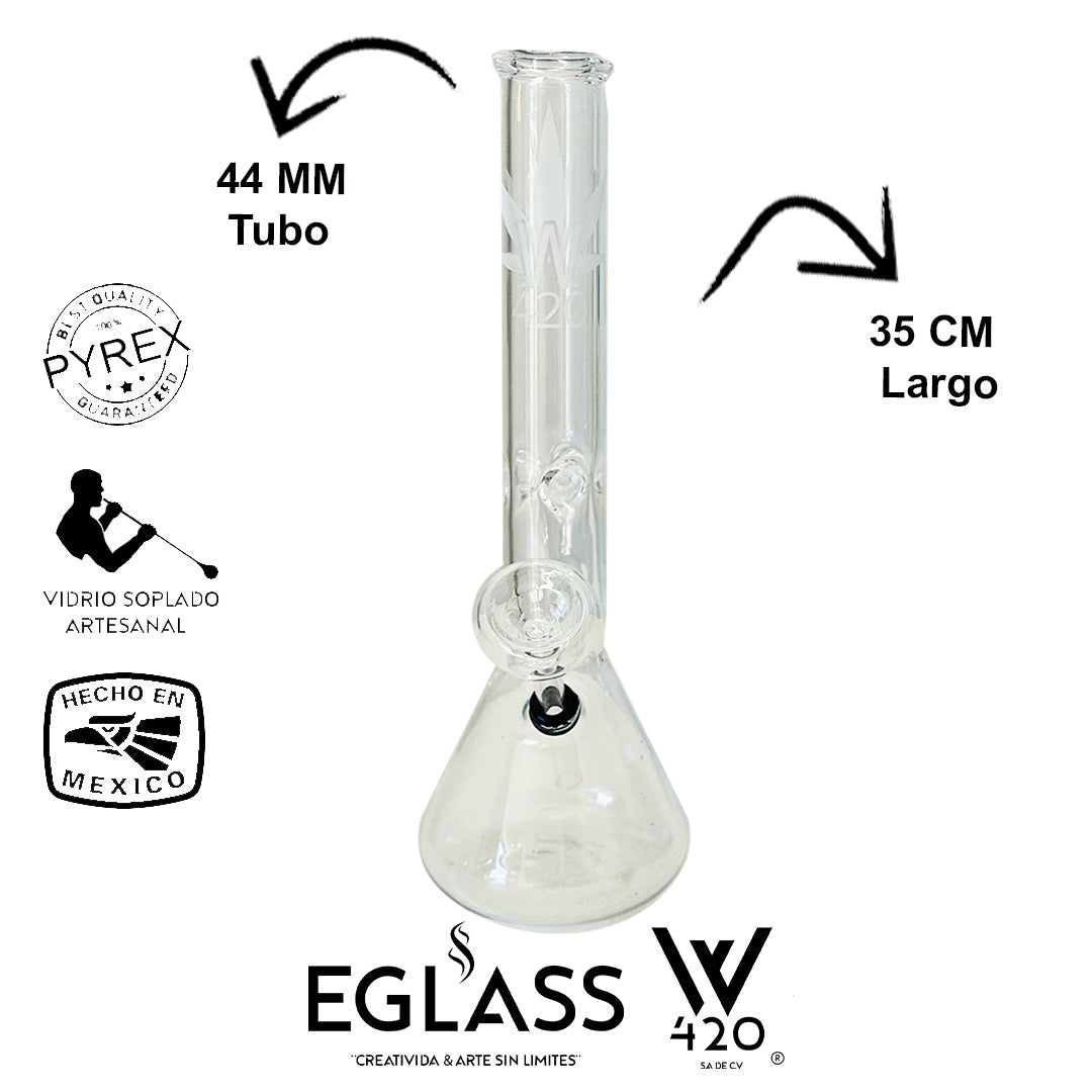 Bong Pyrex W420 Glass 10