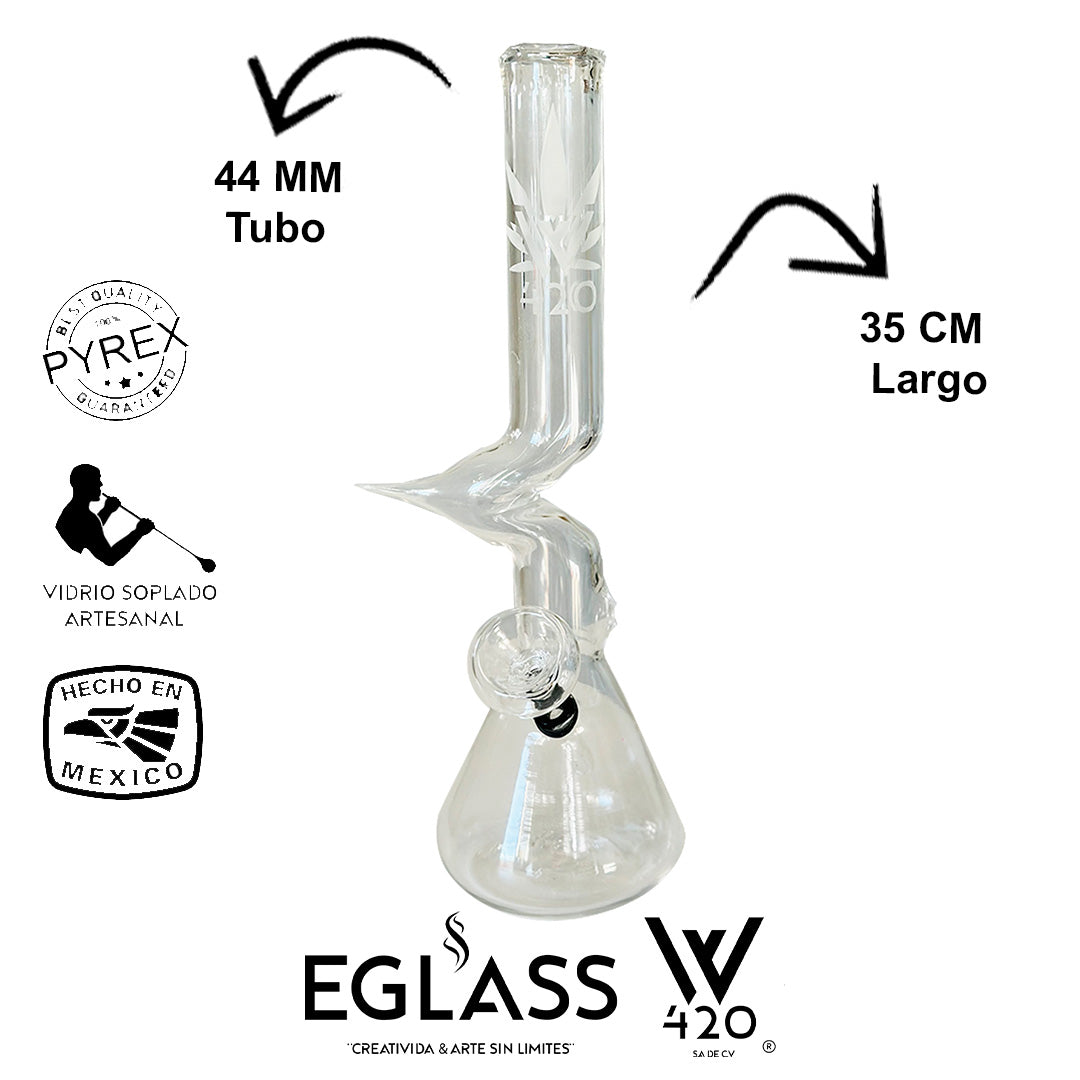 Bong Pyrex W420 Glass 11