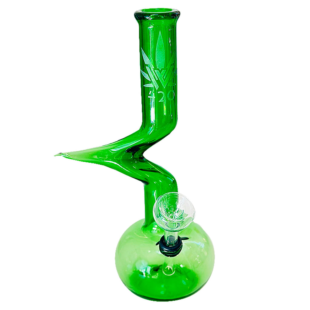 Bong Pyrex W420 Green 07