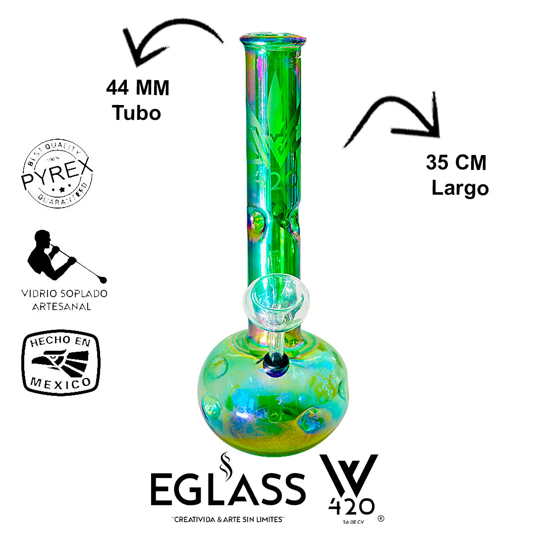 Bong Pyrex W420 Green 14