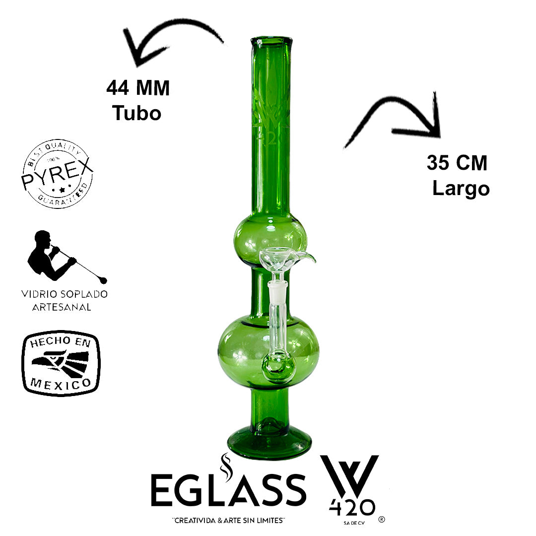 Bong Pyrex W420 Green 20