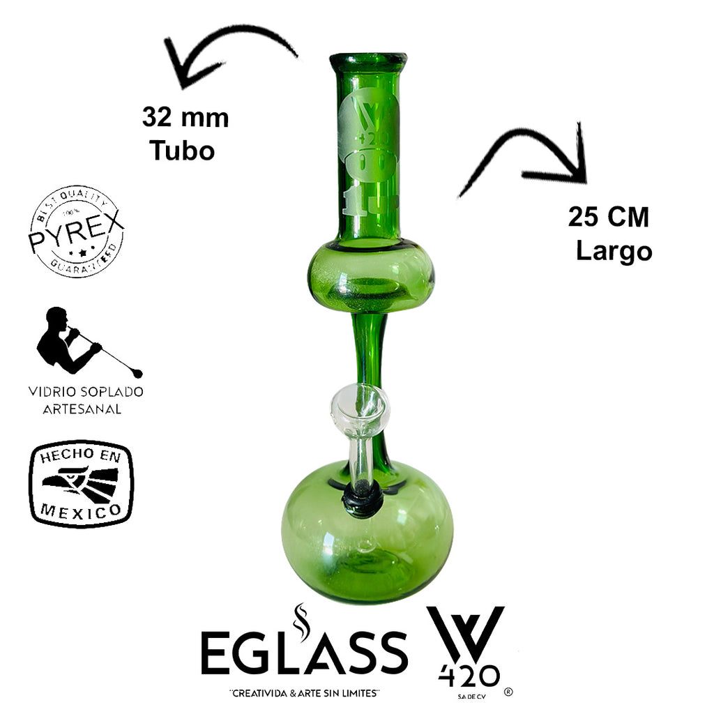 Bong Pyrex W420 Hongo 07