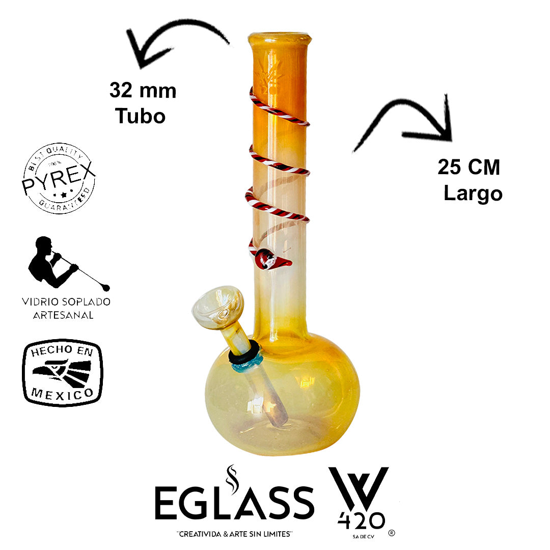 Bong Pyrex W420 Snake 00