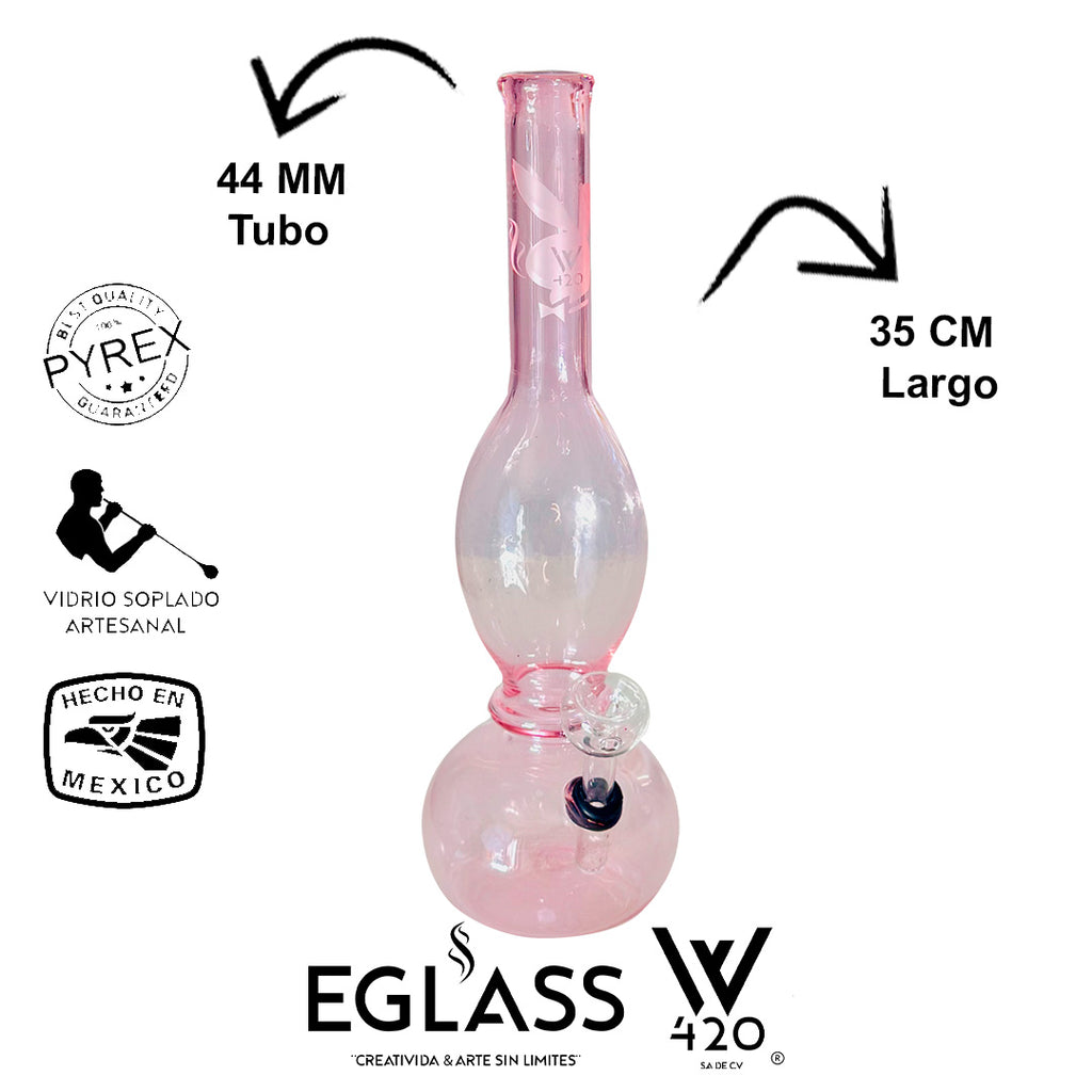 Bong Pyrex W420 Pinck 00