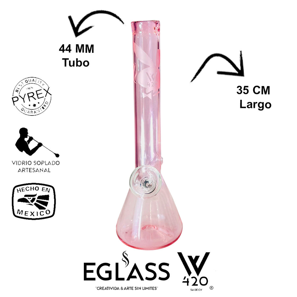 Bong Pyrex W420 Pinck 01