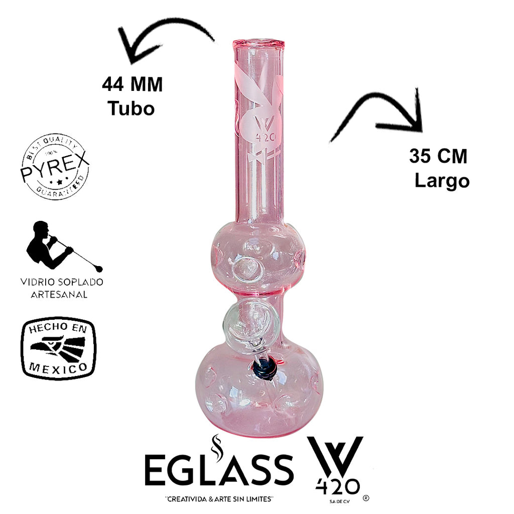 Bong Pyrex W420 Pinck 04