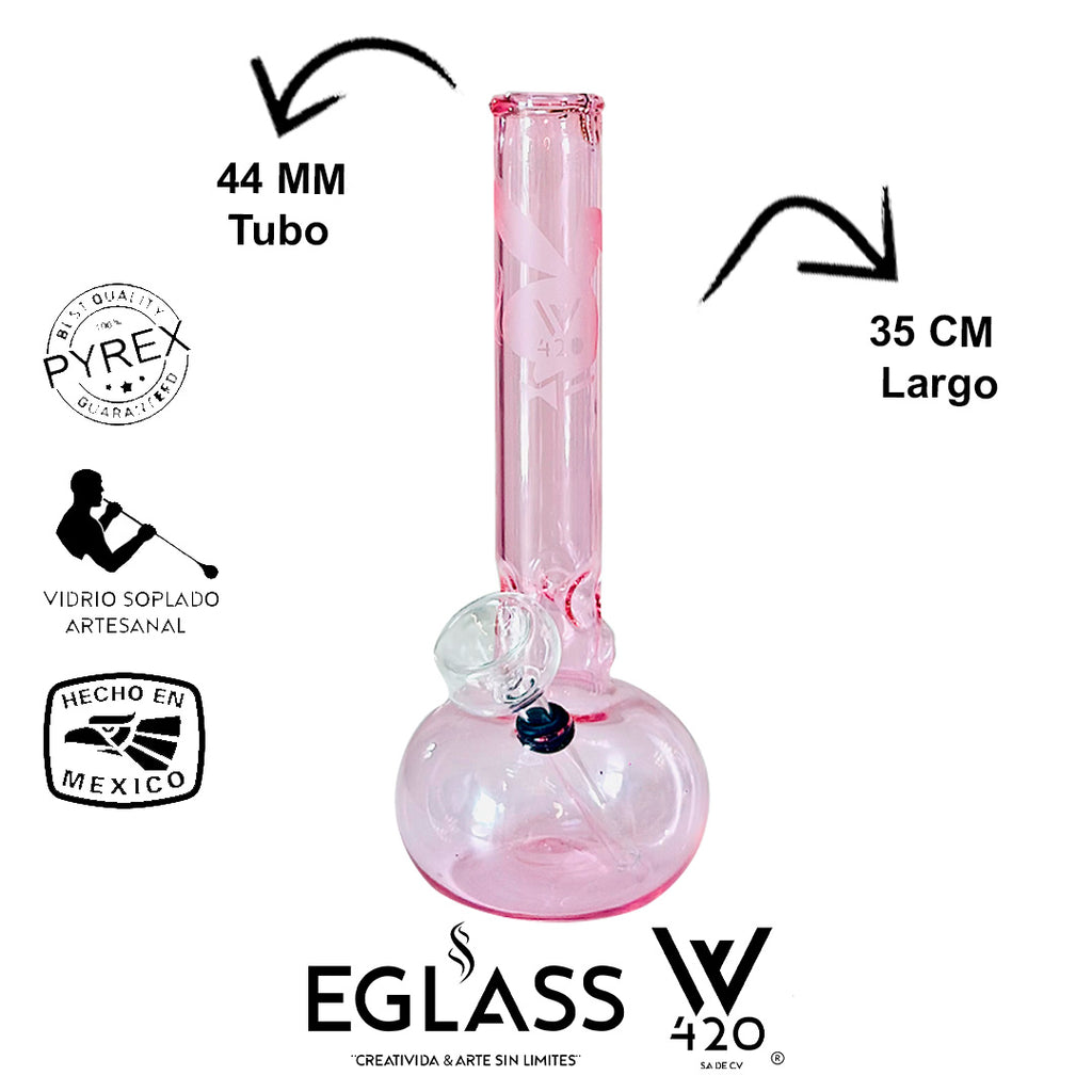Bong Pyrex W420 Pinck 07