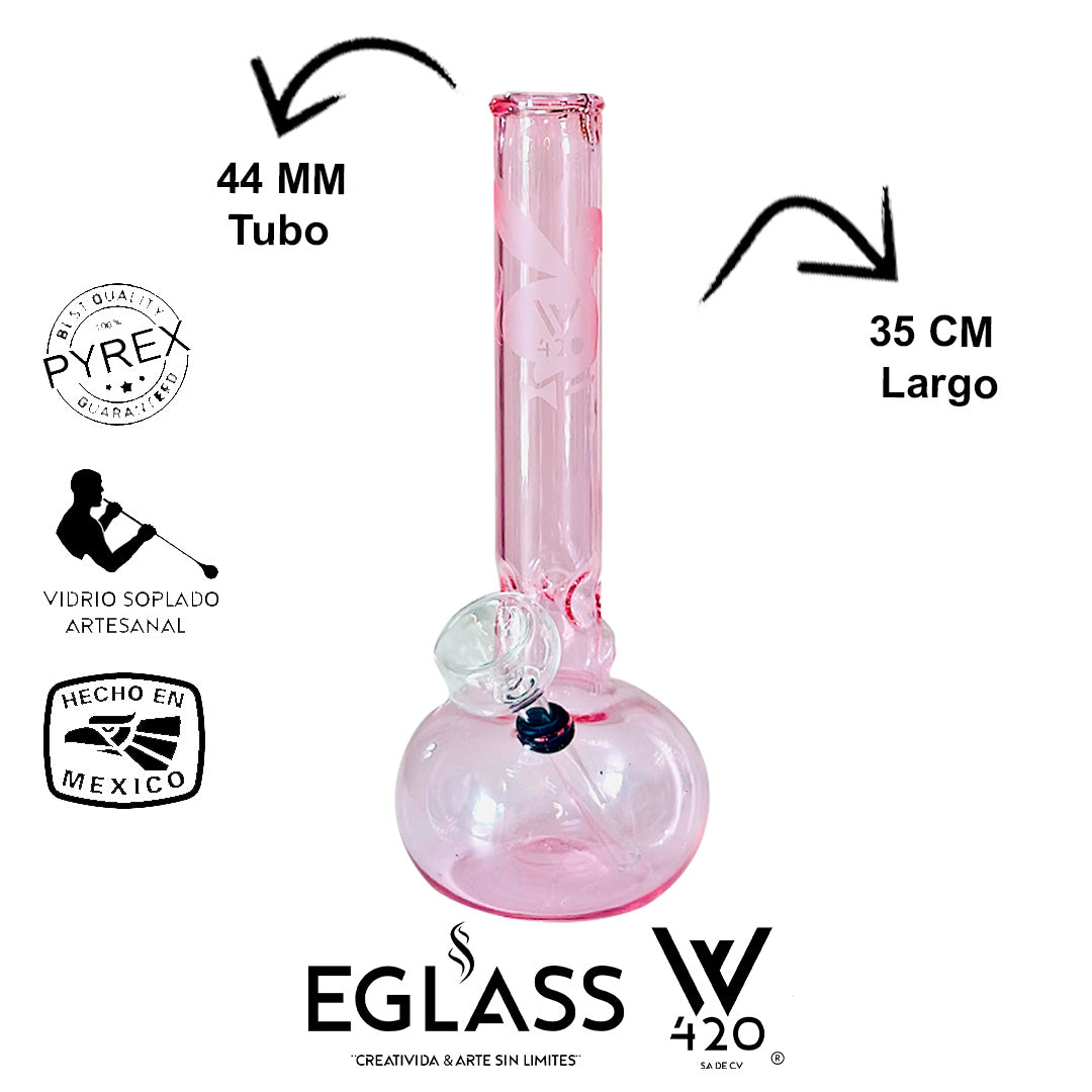 Bong Pyrex W420 Pinck 07