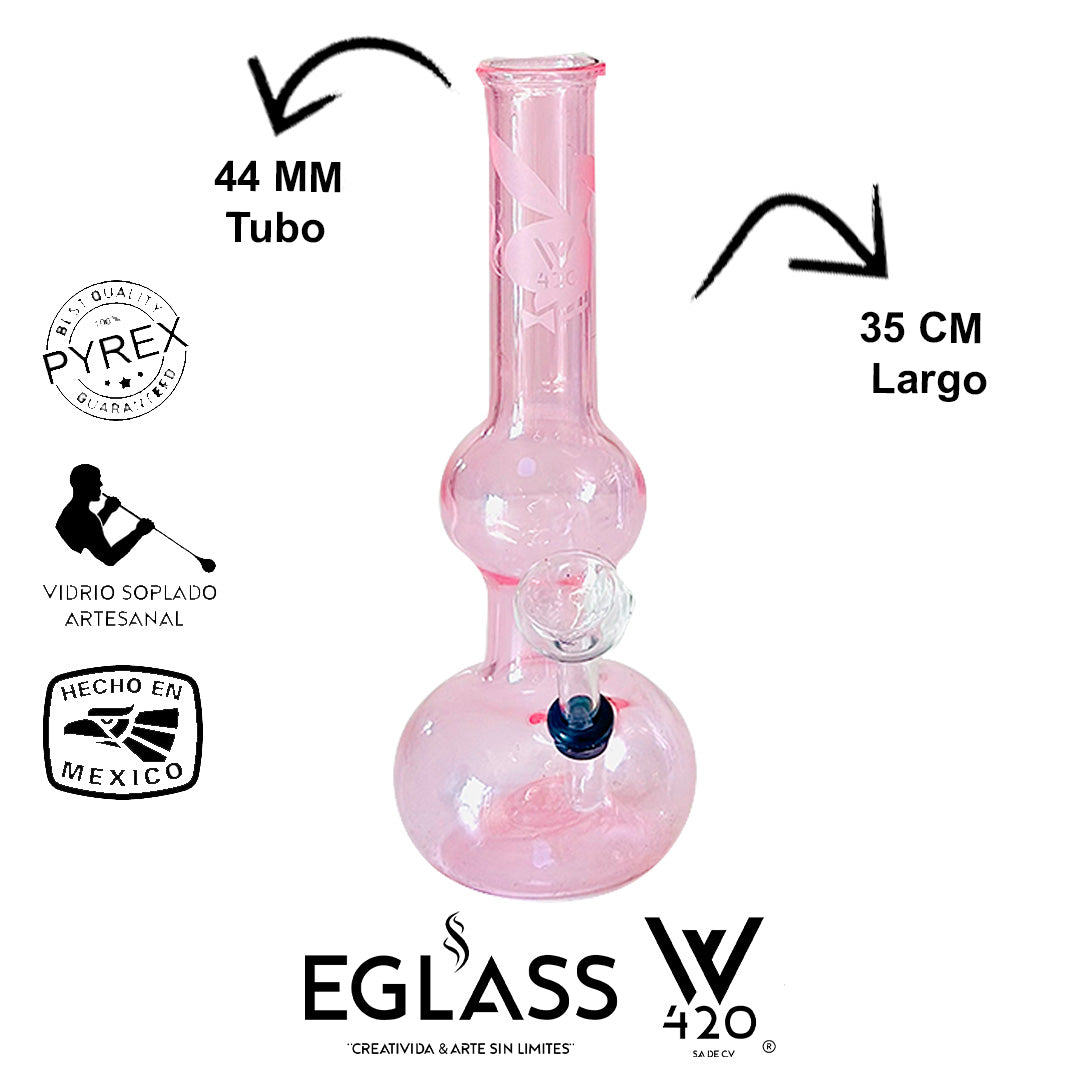 Bong Pyrex W420 Pinck 09
