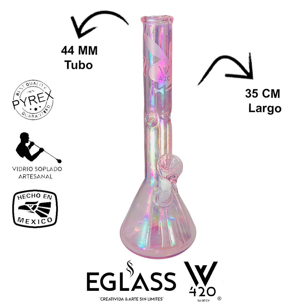 Bong Pyrex W420 Pinck 10