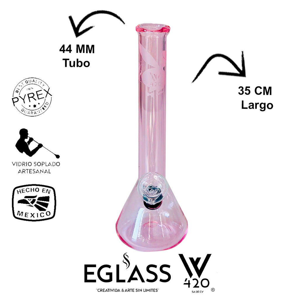 Bong Pyrex W420 Pinck 14