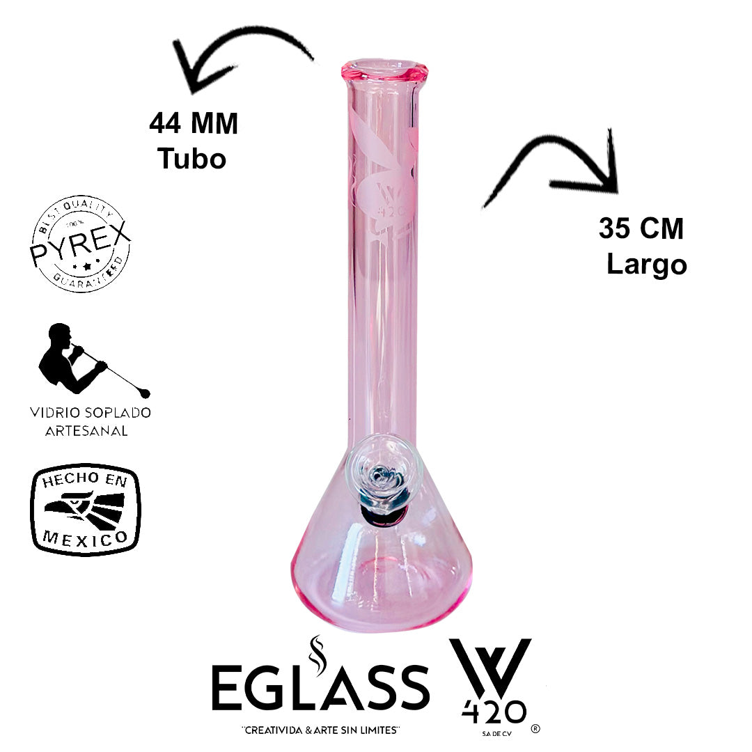 Bong Pyrex W420 Pinck 14