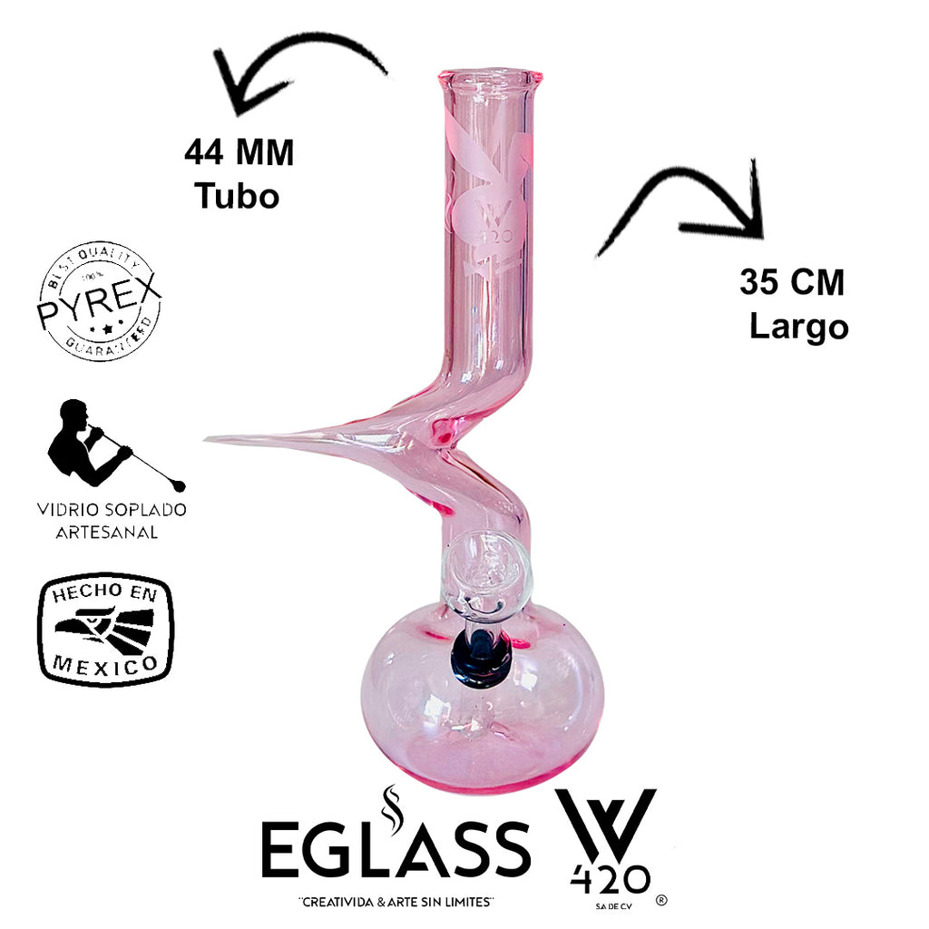 Bong Pyrex W420 Pinck 15