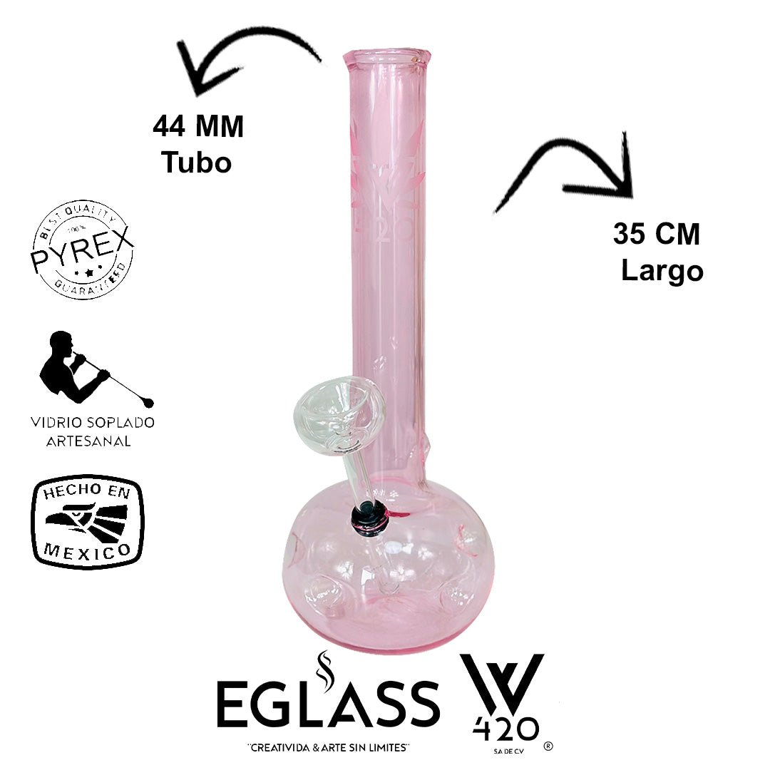 Bong Pyrex W420 Pinck 19