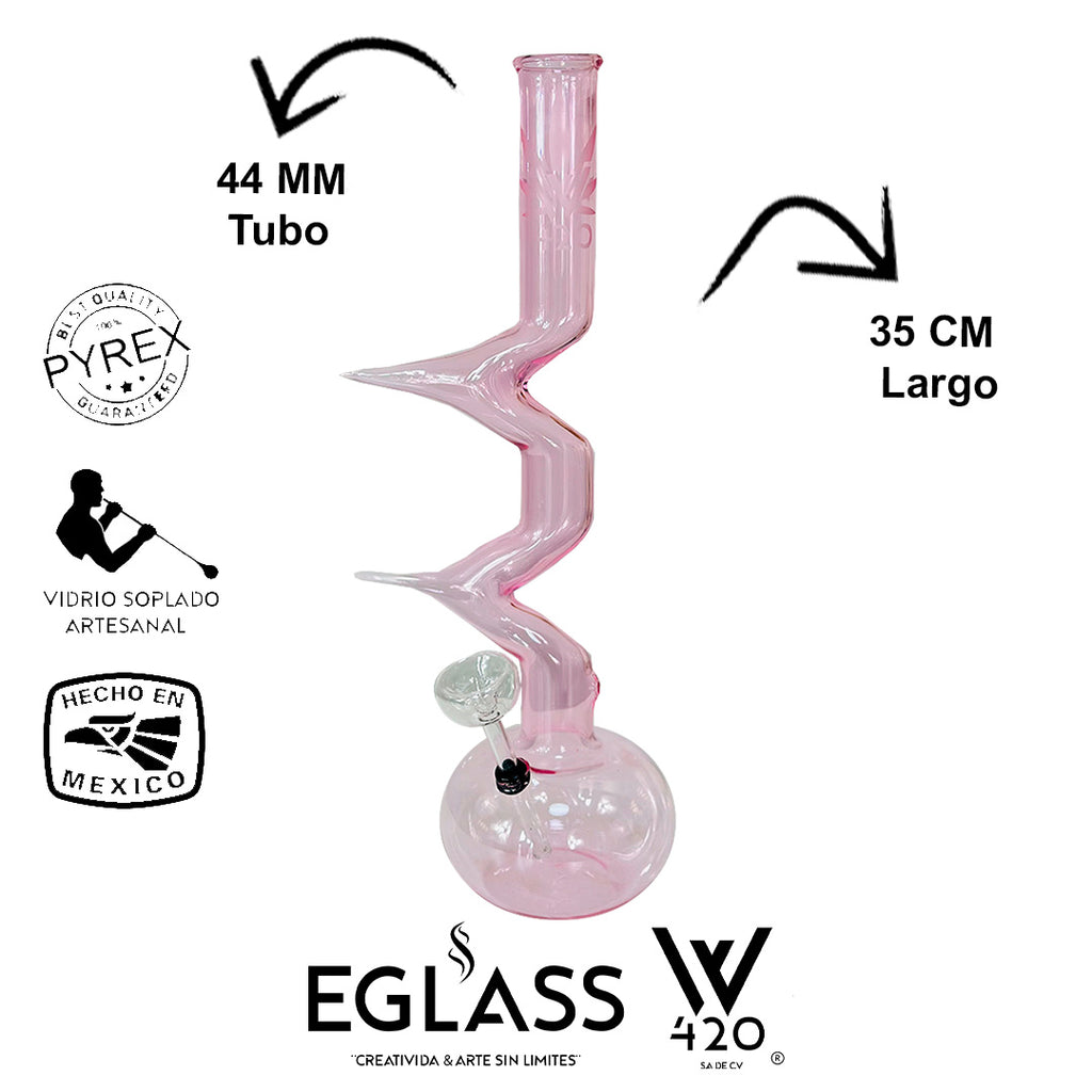 Bong Pyrex W420 Pinck 21