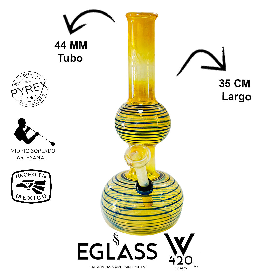 Bong Pyrex W420 Rayas 07