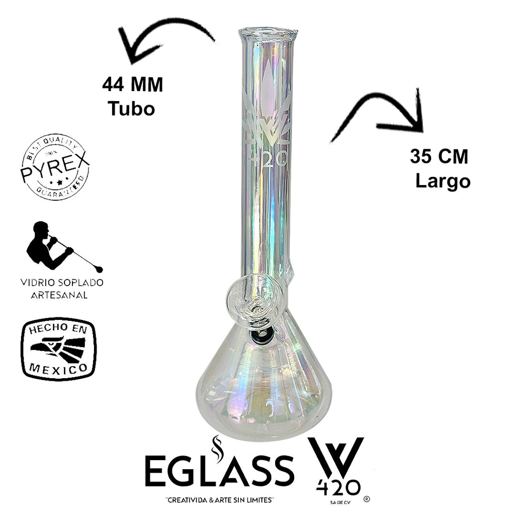 Bong Pyrex W420 Tornasol 01