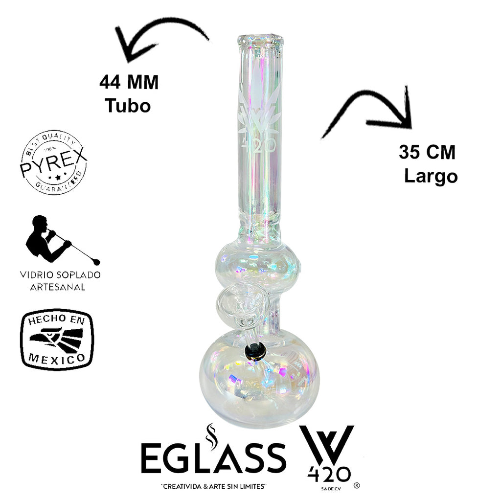 Bong Pyrex W420 Tornasol 05