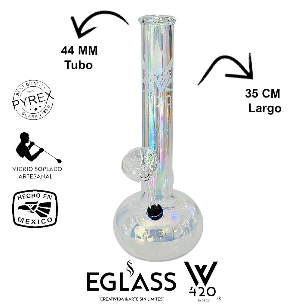 Bong Pyrex W420 Tornasol 07