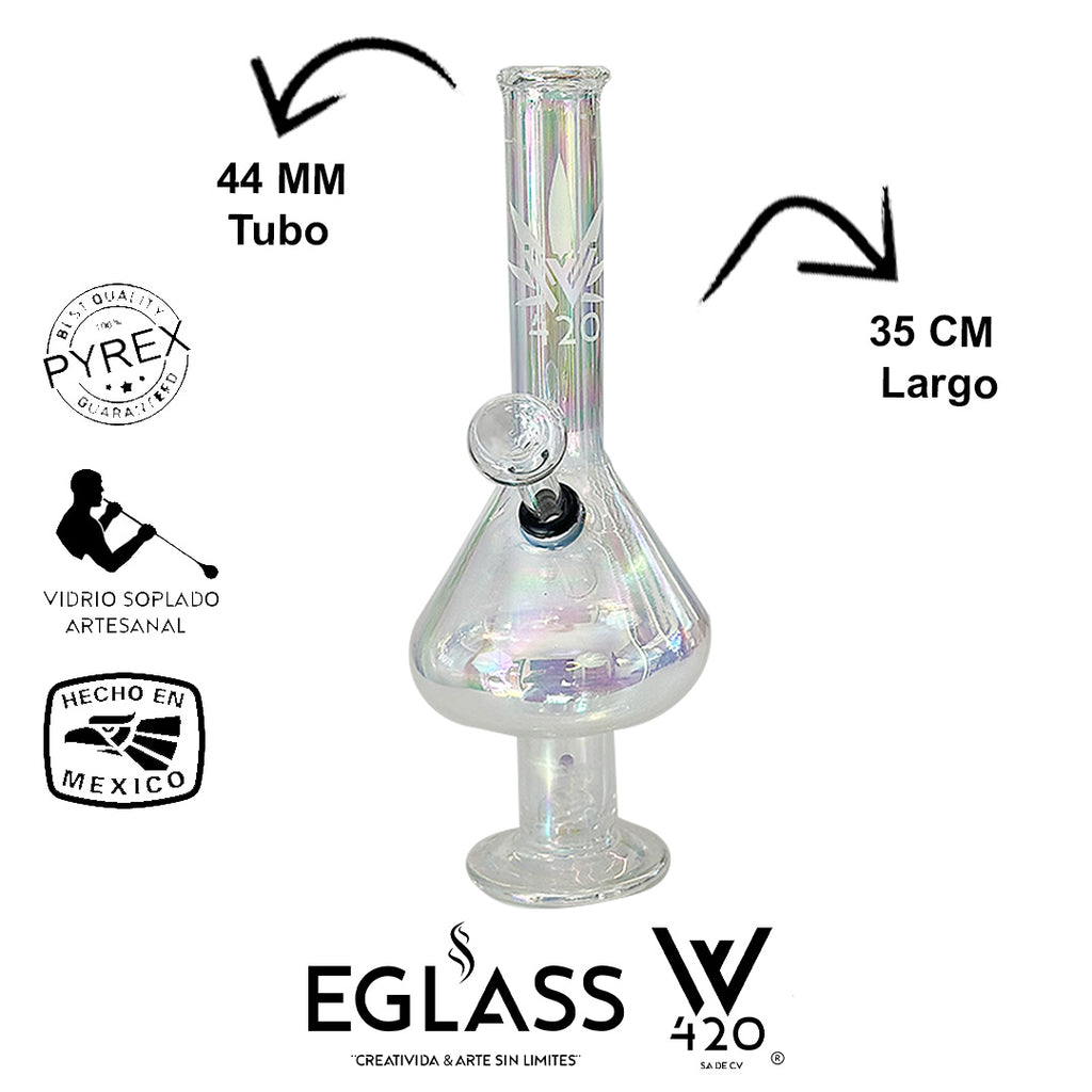 Bong Pyrex W420 Tornasol 09