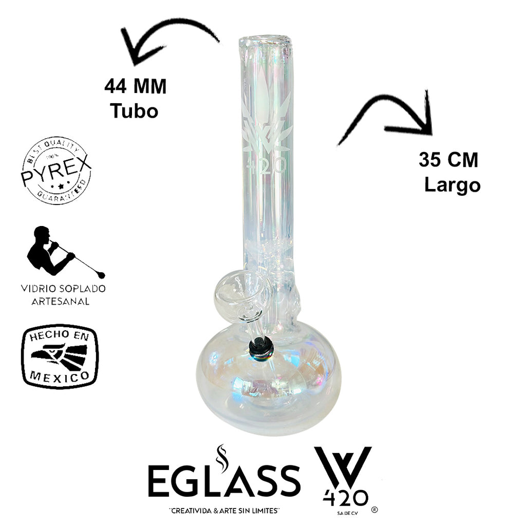 Bong Pyrex W420 Tornasol 12