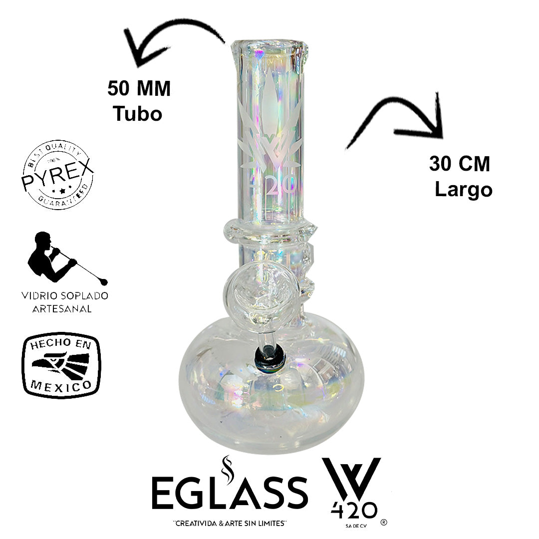 Bong Pyrex W420 Tornasol 18