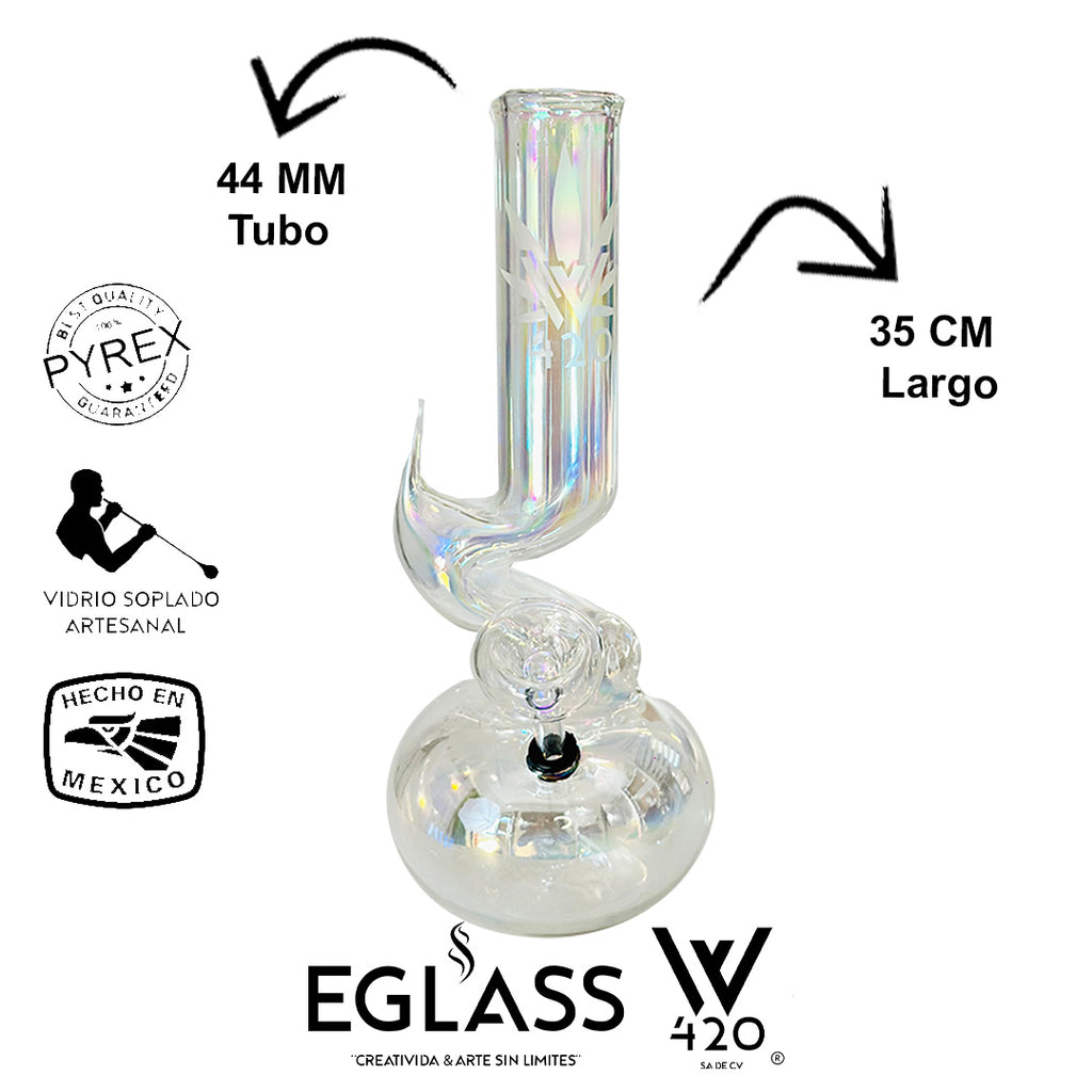 Bong Pyrex W420 Tornasol 20