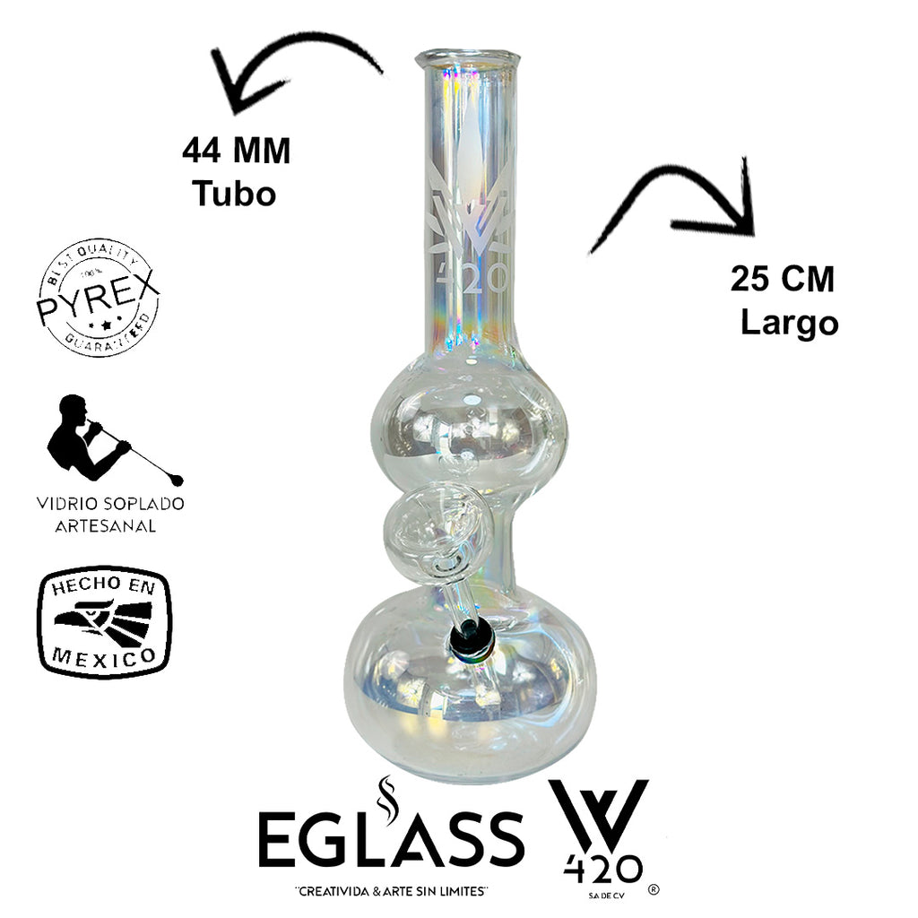 Bong Pyrex W420 Tornasol 22